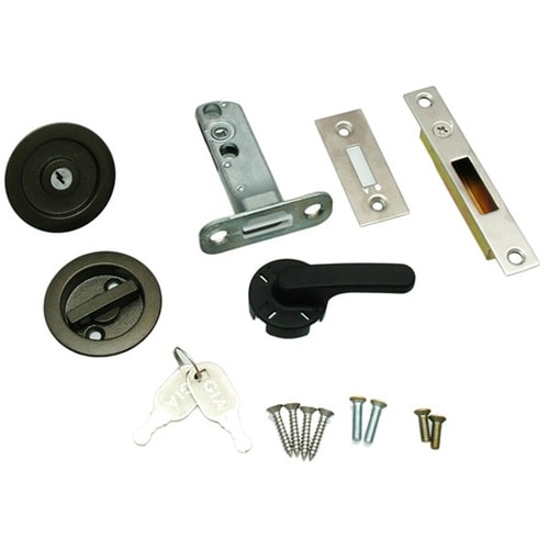 NP−121−ML−B 引戸用 鍵付鎌錠