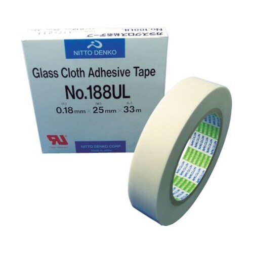 188UL25 ガラスクロス粘着テープ