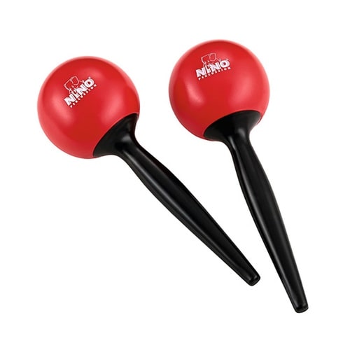 NINO582R マラカス(大) 赤