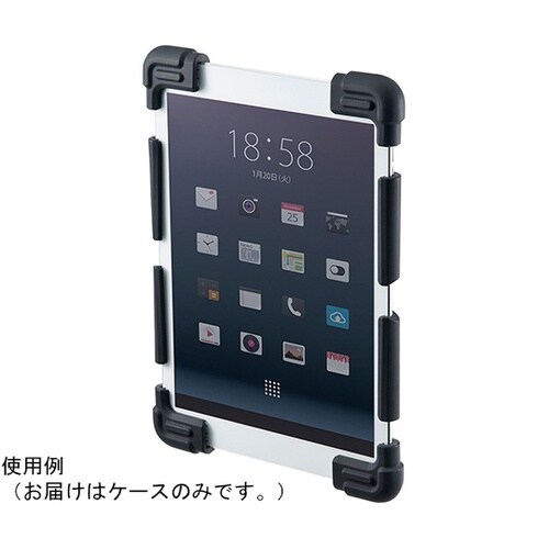 PDA−TABH4BK シリコンケース