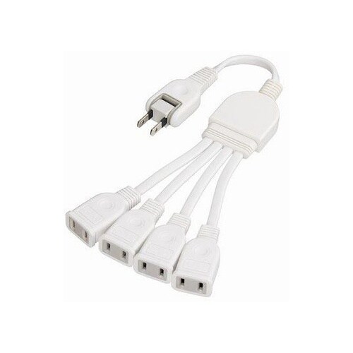 Y02V4002WH 4分配延長コード