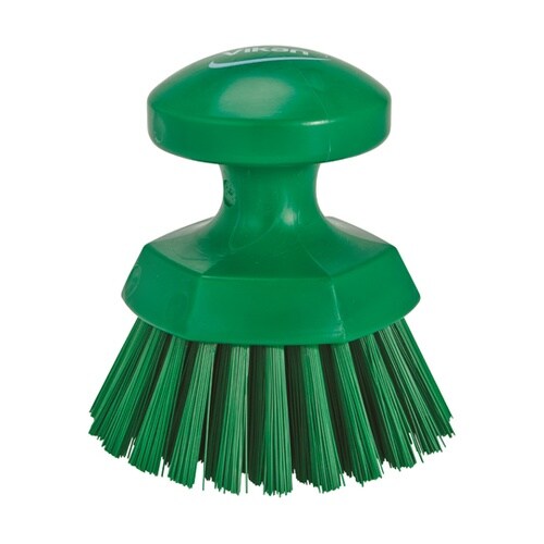 ハンドブラシ丸 緑 3885