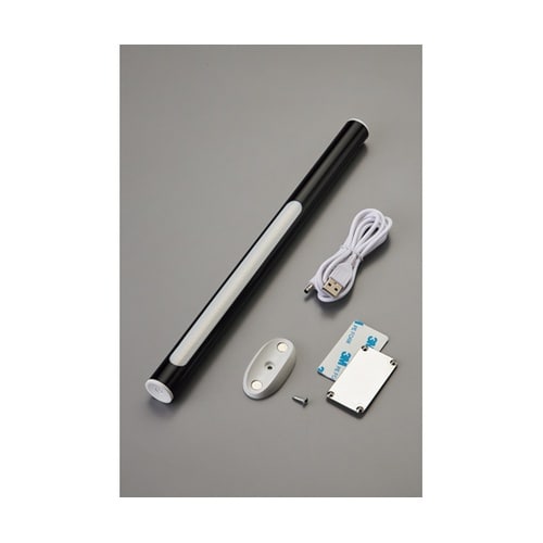 353043 LEDライト 黒 充電式