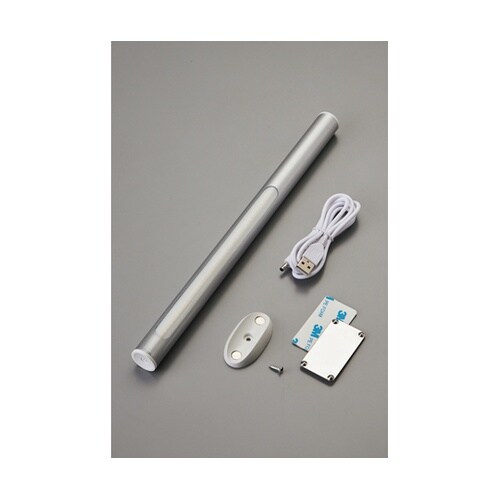 353044 LEDライト 灰 充電式