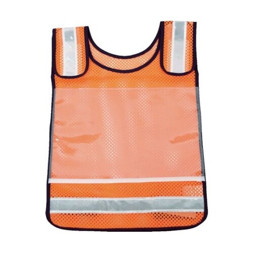 TMNVO 肩調整付ゼッケンベスト 橙