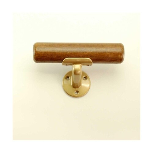 天然木 ミニ手すり ミディアムオーク 3