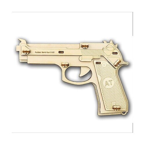 木製9連式輪ゴム銃 58195