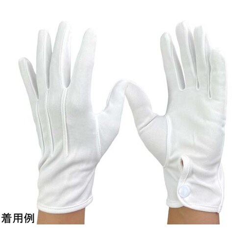 ナイロン 礼装用手袋 M 1袋(10双入