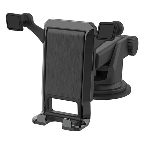 自重式スマホホルダー 吸盤取り付け