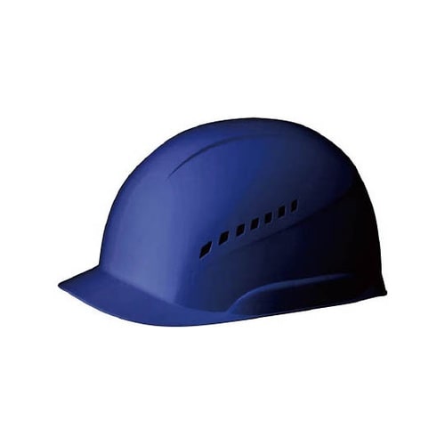 PE製軽作業帽(通気孔) ネイビー SC