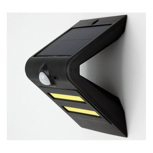 壁用ソーラーセンサーライト 明暗プラス人