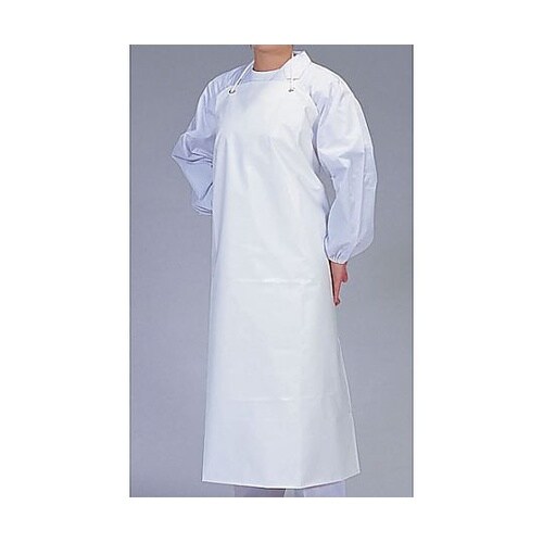 SME3411B 胸付前掛 ホワイト L