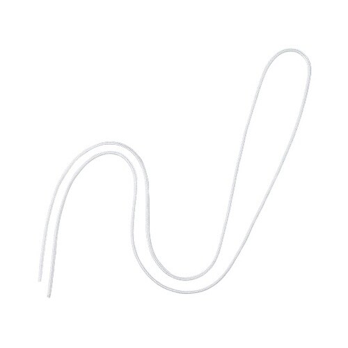 名札用パーツ 丸紐 100本 白 NB−