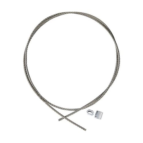 ステンレスワイヤカットロープ+スリーブ付