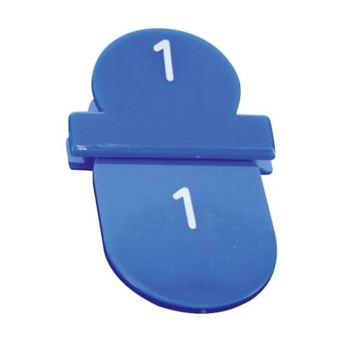 親子札 1−10 青 1箱(10組入)