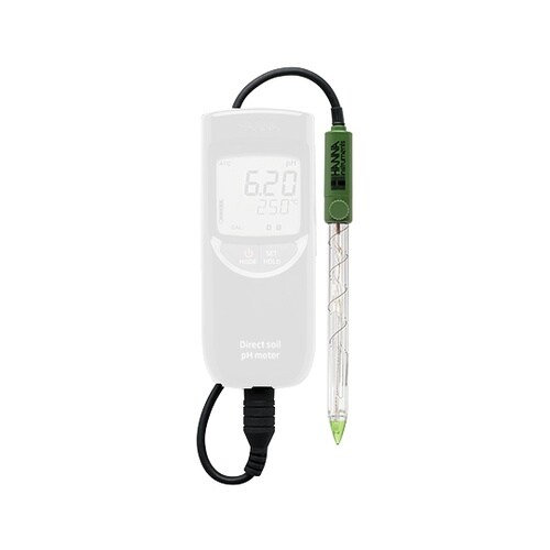 土壌用pH/℃計 電極 HI12923
