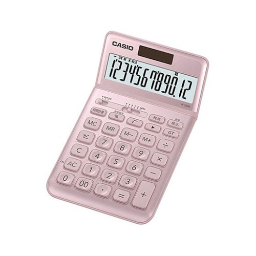 JFS200PKNジャスト電卓12桁薄桃