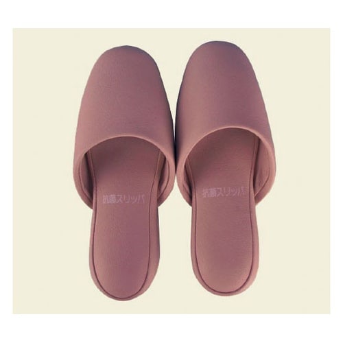 抗菌スリッパ 子供用 ワインレッド