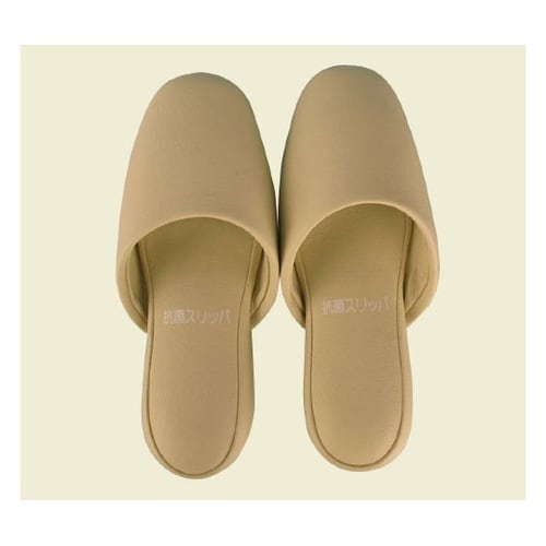 抗菌スリッパ 子供用20.5cmベージュ