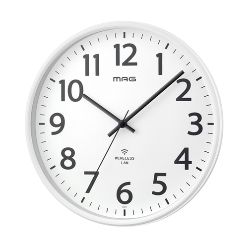 MAG無線LANアナログ掛時計シグナルキ