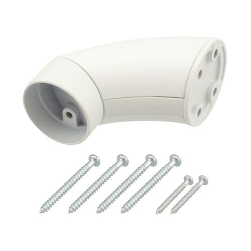 97248エンドフラケットホワイト1個入