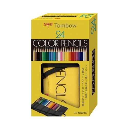ロールケース入色鉛筆 NQ 1個(24色