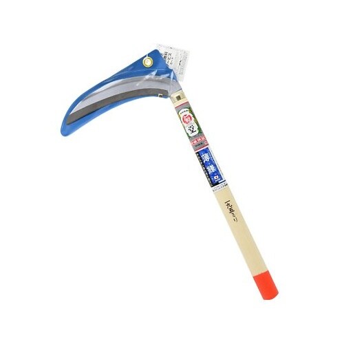 2007723 菊堂鋼付片刃薄鎌三日月型