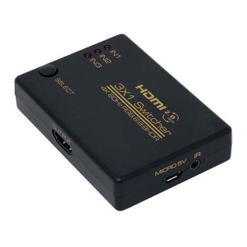 HDMI切替器 3入力→1出力 MSW−