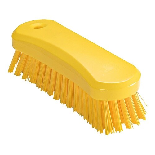 オールカラー スクラブブラシ イエロー