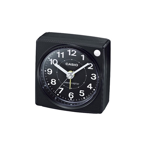 TQ750J1JFアナログ電波時計黒