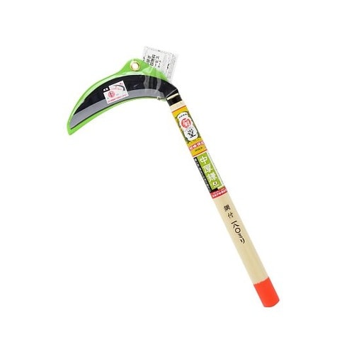 2007708 鋼付 片刃中厚鎌三日月型