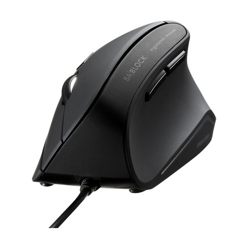 抗菌静音有線エルゴノミクスマウス MA−