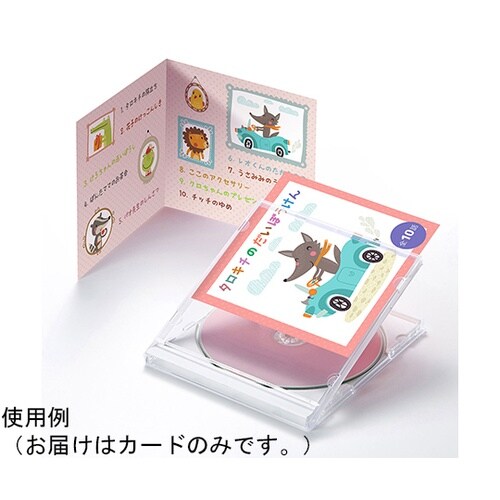 JP−IND2N CDDVDケースカード