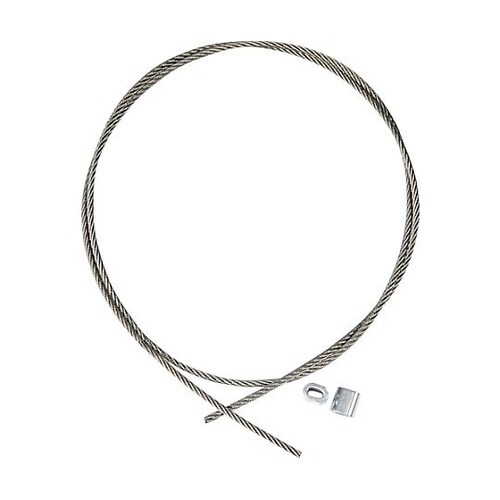 ステンレスワイヤカットロープ+スリーブ付