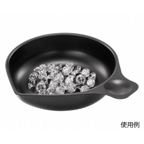 宝石・貴金属・微小部品測定用専用皿 黒色