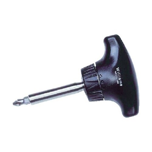 ラチェット式ドライバー Tハンドル 軸長