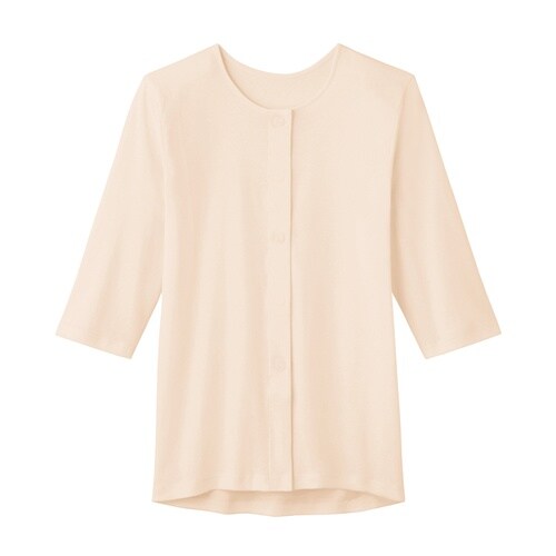 婦人7分袖ワンタッチインナー カームベー