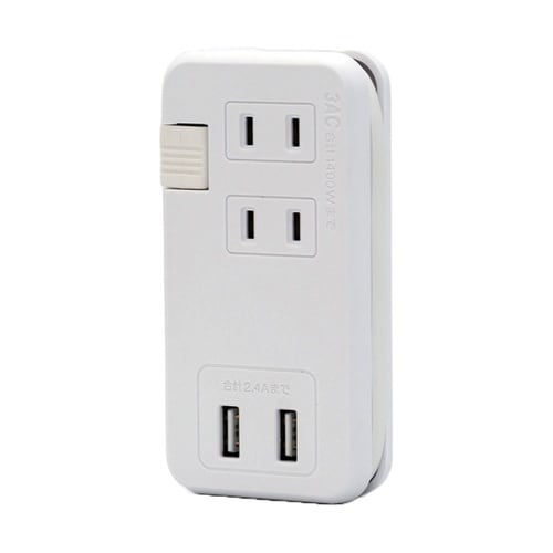 USB電源タップ PS−3AC2USB