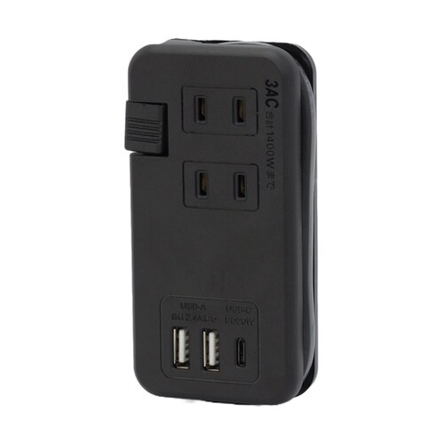 USB電源タップ PS−3AC3USB