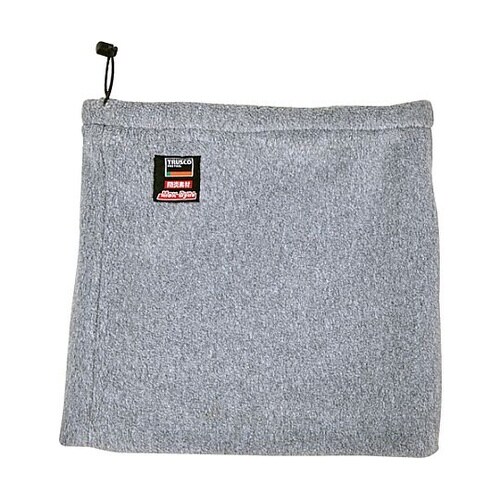 防炎フリースロングネックウォーマーグレー