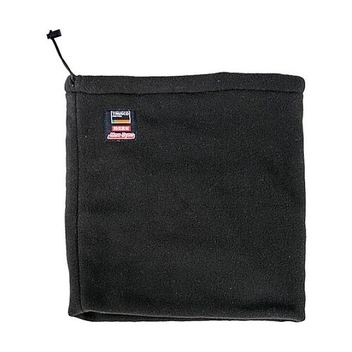 防炎フリースロングネックウォーマーブラッ