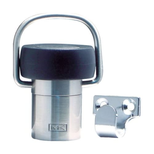 ワーク戸当 フック付 45mm サテンシ