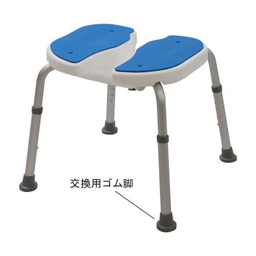 U字座面シャワーチェア 交換用ゴム脚