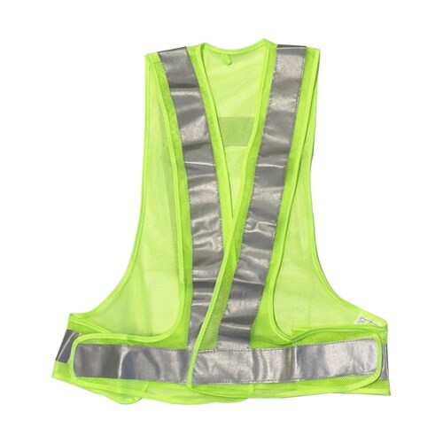 高輝度反射帯安全ベスト 蛍光イエロー 2