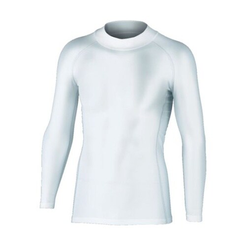 JW170WHS ハイネックシャツ白S