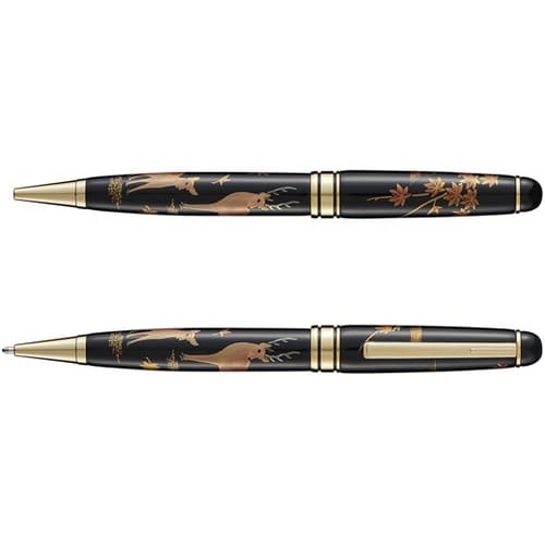 輪島塗 蒔絵 雅風 鹿 ボールペン AX