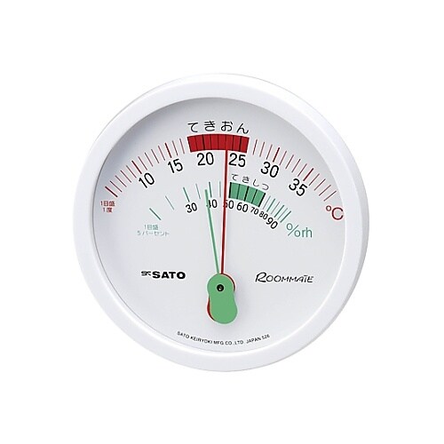 ルームメイト温湿度計1024−00