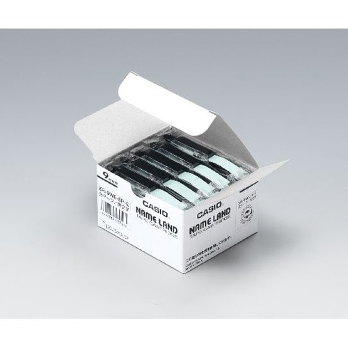 XR−9WE−5P−E テープ 白地/黒