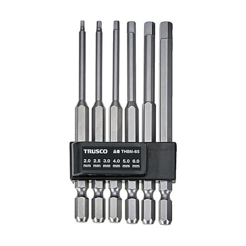 六角ビットセット 100L THBM−6