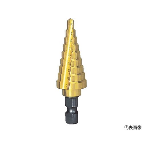 NMS27G ステップドリル 2枚刃